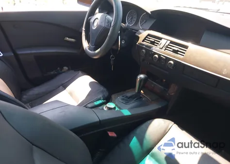 2005 BMW 525I из США, поврежденный, VIN WBANA53555B863697